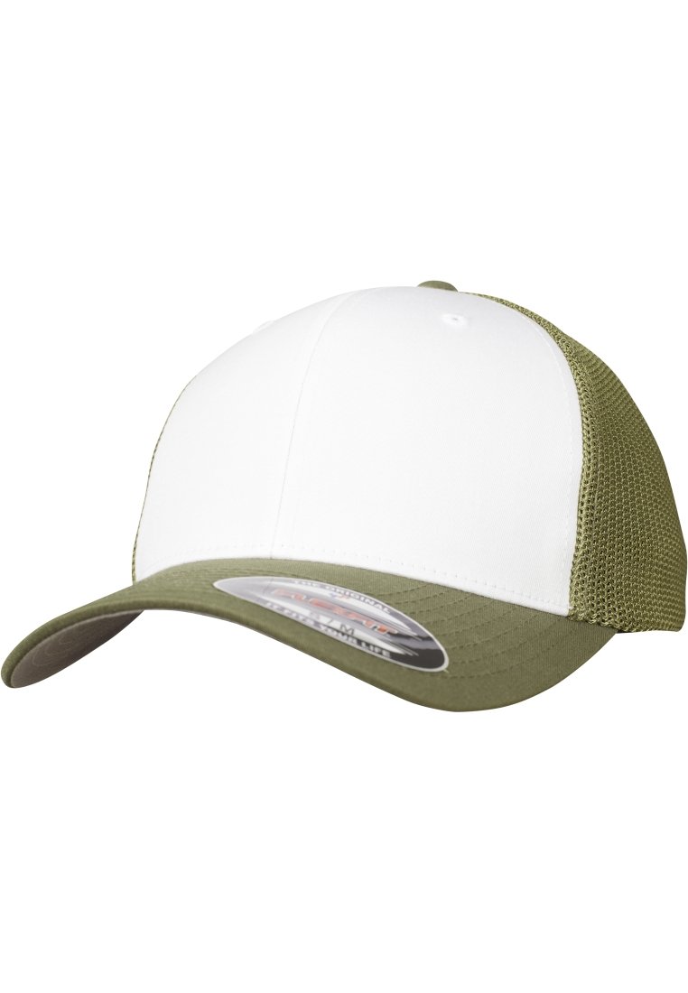 Flexfit Keps - green and white