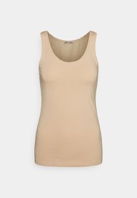 Anna Field BASIC TANK 3 PACK - Top - black/white/nude