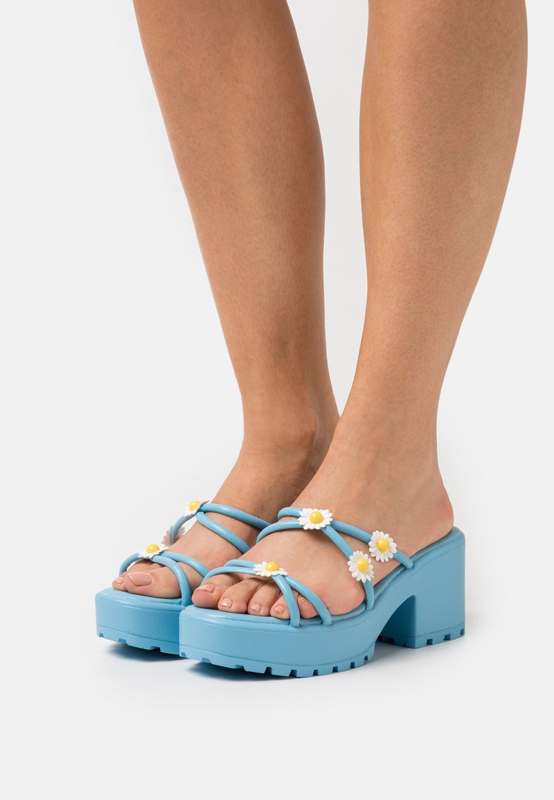 Koi Footwear VEGAN Heeled mules blue Zalando.de