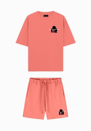 3D CONVOY TWIN SET - Pantalon de survêtement - salmon