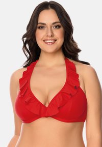 Vivisence - Sutien costum de baie din două piese - red Imagine miniatură 1