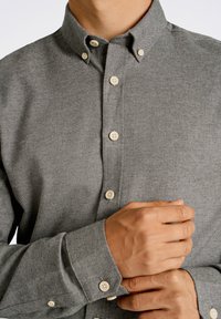 Lindbergh BRUSHED SHIRT - Majica - grey