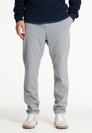 STONE DUAL - Pantaloni - light grey