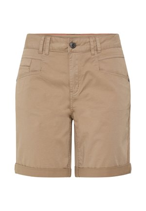 PULZ, PZEVELYN HW - Denim shorts - dune