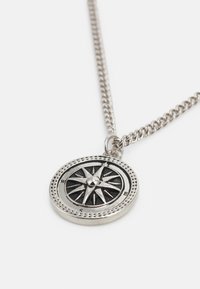 Icon Brand SEVENTIES CITY COMPASS PENDANT UNISEX - Náhrdelník - silver-coloured