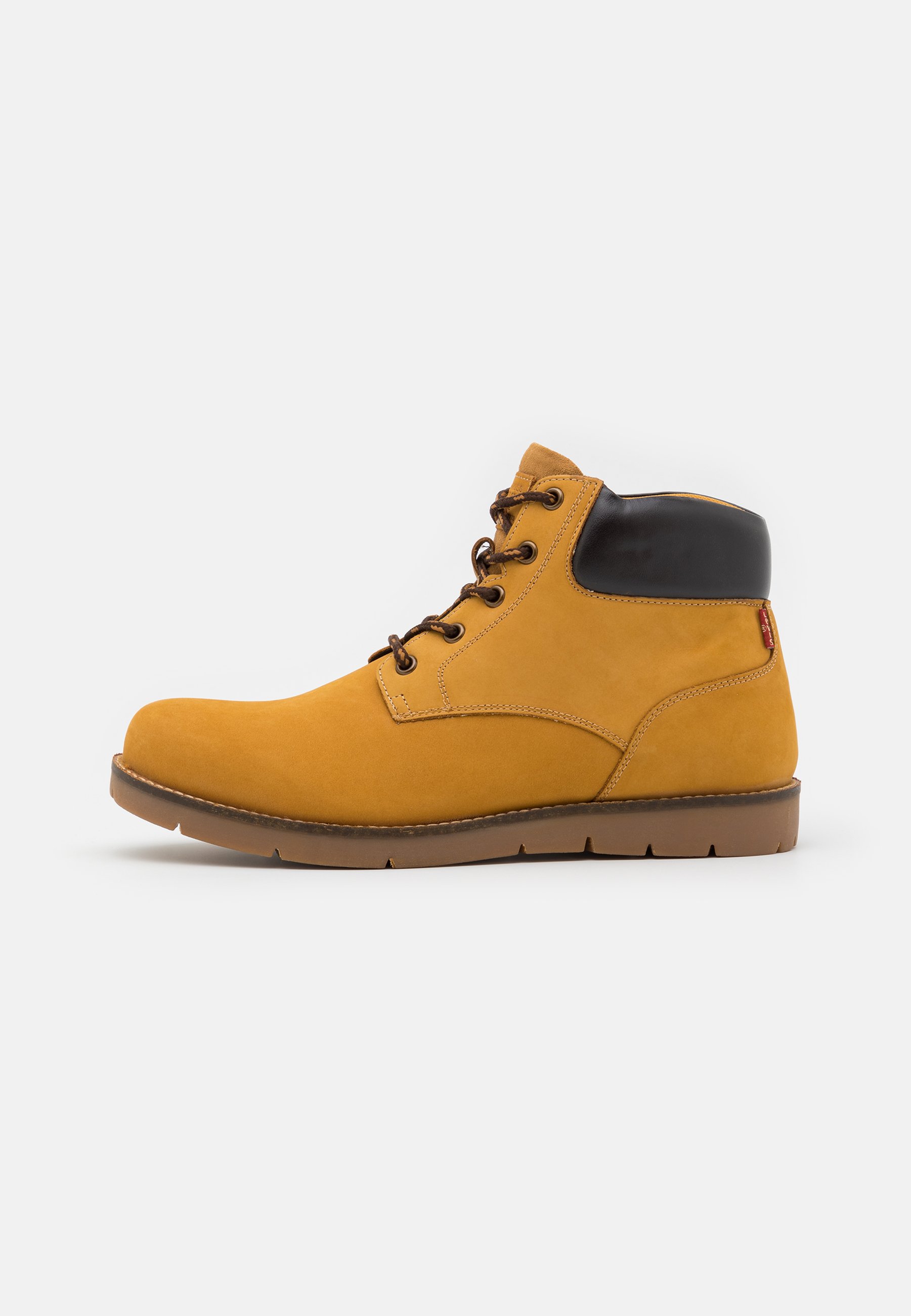 JAXED - Botines con cordones - medium yellow/amarillo - Zalando.es
