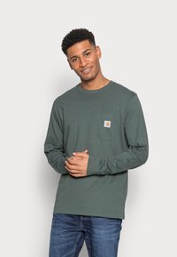 Carhartt WIP POCKET - Camisola de manga comprida - hemlock green