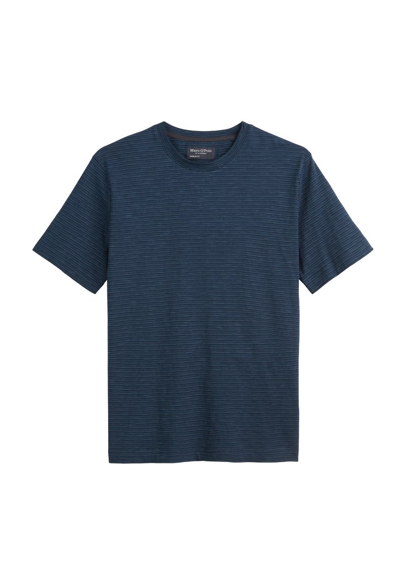 Marc O’Polo T-shirt print donkerblauw