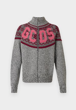 SNOW FULL ZIP TURLENECK - Gilet - grey