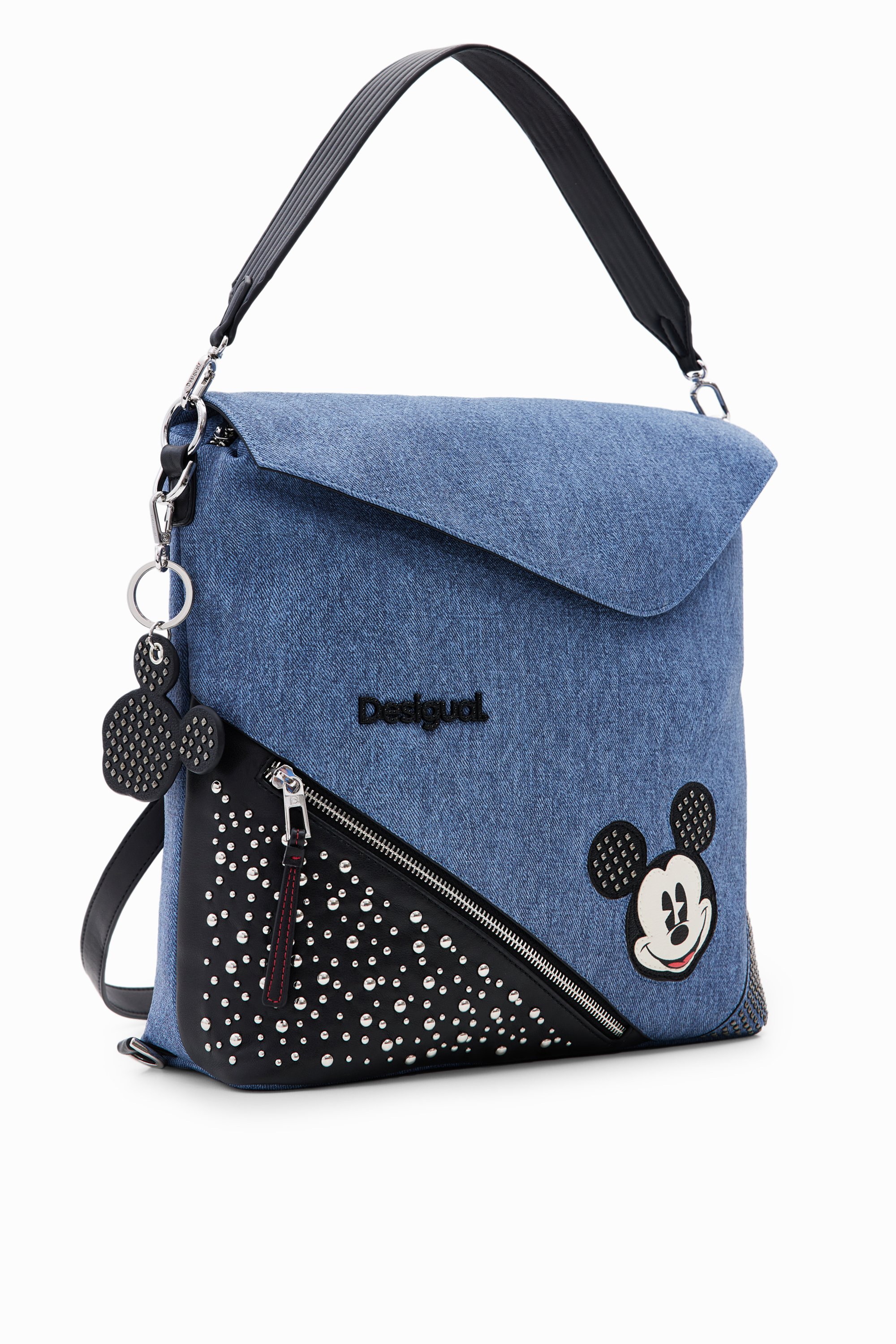 Desigual BACK MICKEY EDGE MAXI Mochila denim dark blue/azul