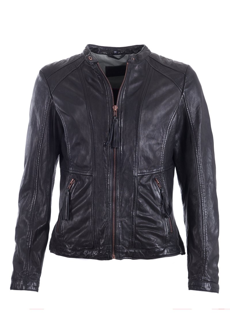 JCC Nahkatakki - black