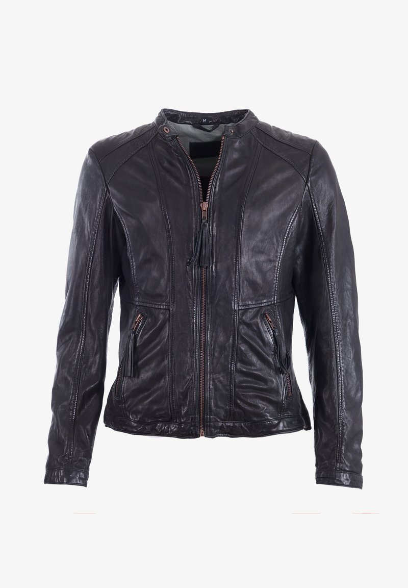 JCC Nahkatakki - black