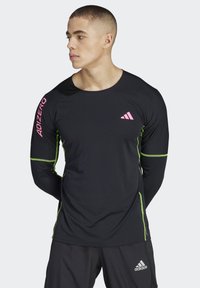 adidas Performance ADIZERO LONG SLEEVE LONG-SLEEVE - Maglietta a manica lunga - black