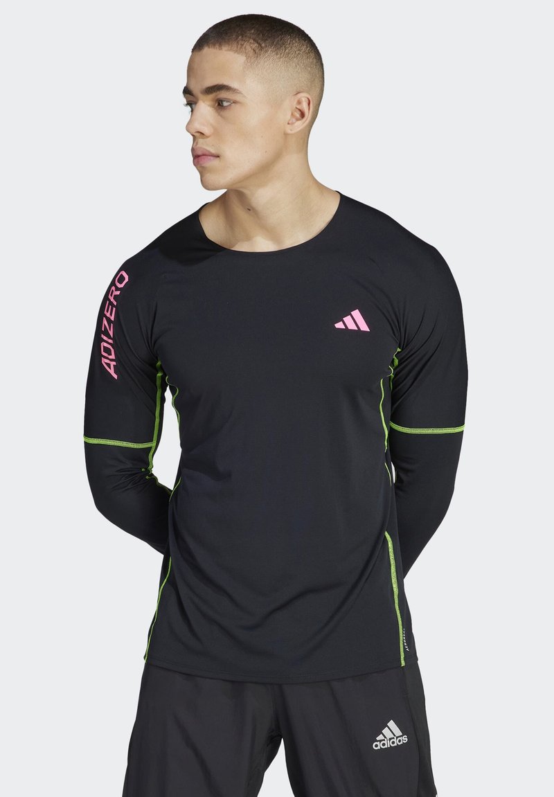 adidas Performance ADIZERO LONG SLEEVE LONG-SLEEVE - Maglietta a manica lunga - black