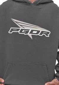 Pegador BLAMOR OVERSIZED HOODIE - Felpa con cappuccio - washed anthracite