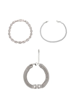 SET - Armbånd - silver-coloured