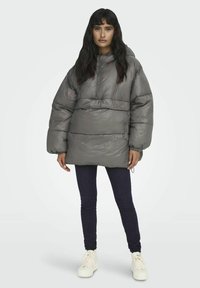 ONLY OVERSIZE - Zimný kabát - plum kitten