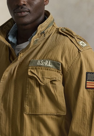 Polo Ralph Lauren Big & Tall THE ICONIC FIELD JACKET - Rövid kabát - sandsurf