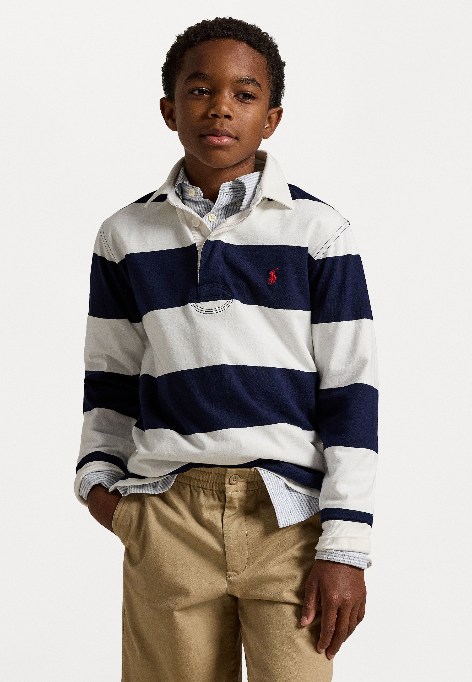 Polo Ralph Lauren THE ICONIC RUGBY SHIRT 7-14Y - Maglietta a