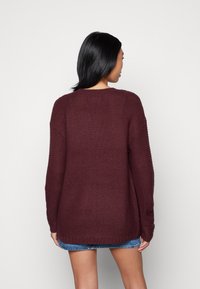 Vero Moda VMNO NAMECARDIGAN - Gilet - winetasting