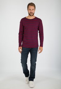 Armor lux LOCTUDY MARINIÈRE - Langærmet T-shirt - navire/braise