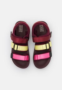 Scotch & Soda LYDIA - Platform sandals - bordo/multi-coloured