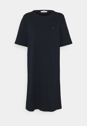 SHIFT SHORT DRESS - Jersey dress - desert sky
