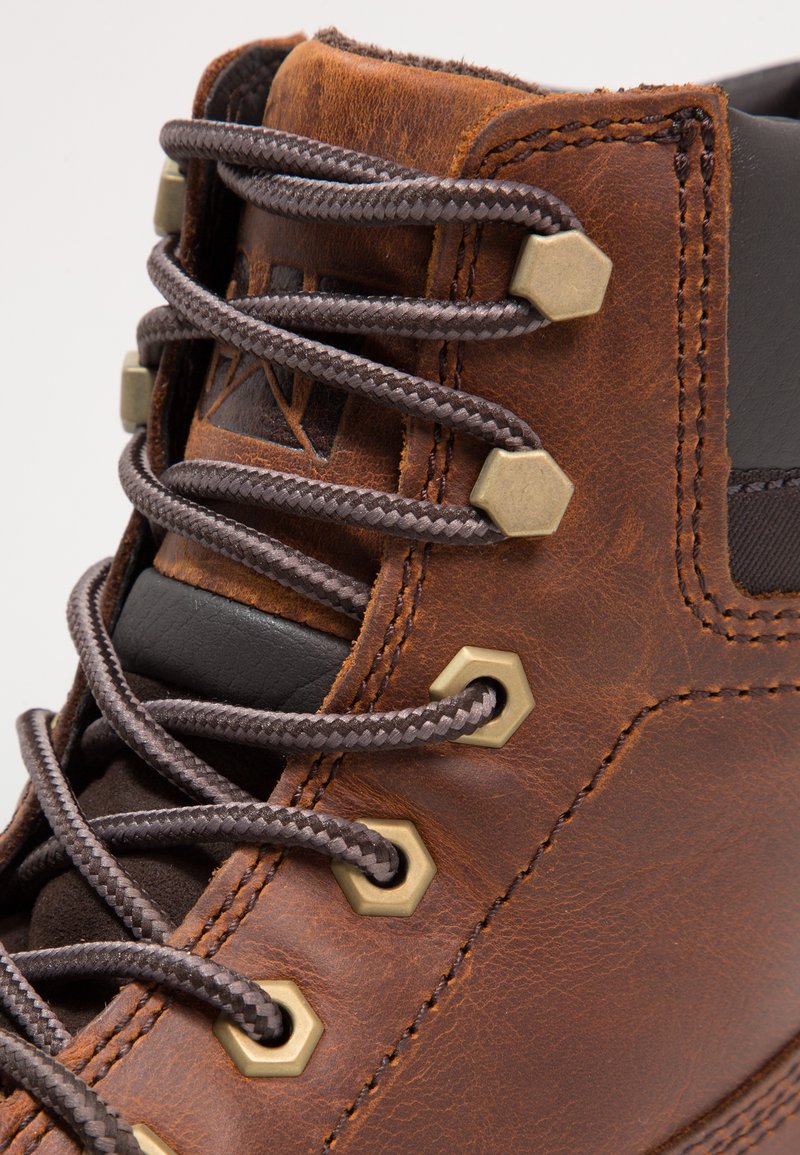Bottes De Travail CAT Deplete WP - Nubuck Imperméable - Semelle Caoutchouc - Tige Cheville