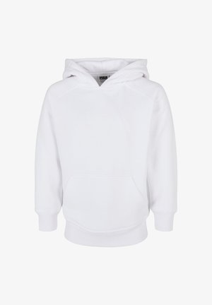 BLANK - Pulover s kapuco - white