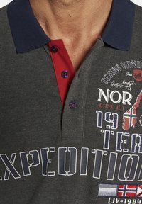 Jan Vanderstorm ERLING - Poloshirt - dunkelgrau melange