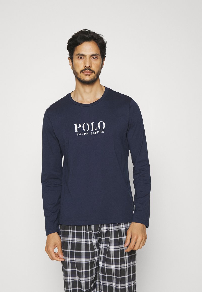 Polo Ralph Lauren CREW SLEEP - Pyžamový vrchný diel - cruise navy
