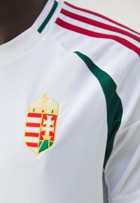 adidas Performance ADIDAS PERFORMANCE HUNGARY 24 HOME JERSEY - Nationalmannschaft - white