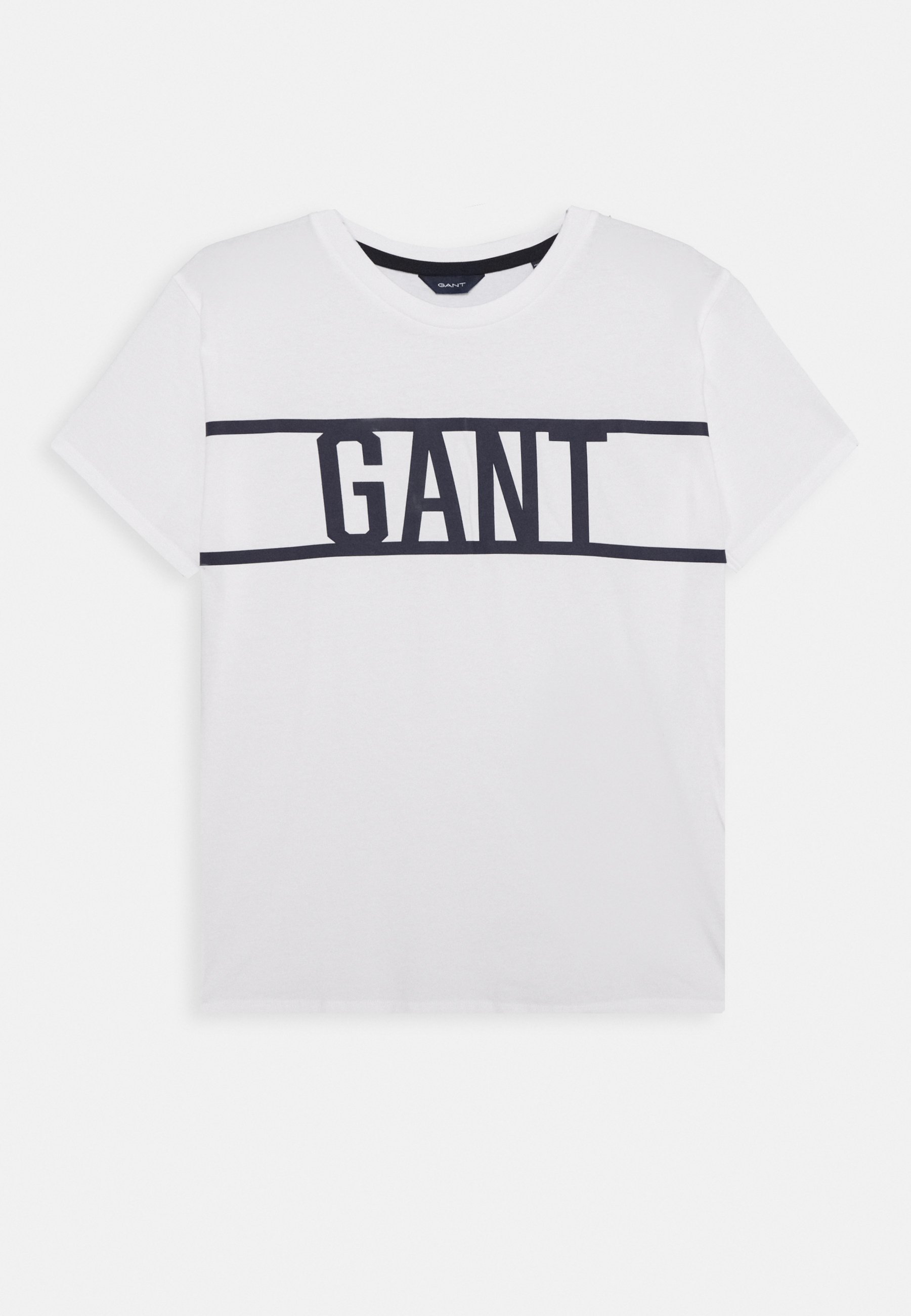 T shirt med print white T shirt med print white