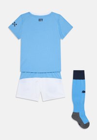 Puma MANCHESTER CITY FC UNISEX - Šortky - light blue/puma white