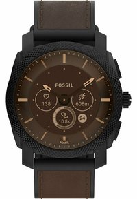 Fossil Rannekello ajanottotoiminnolla - schwarz