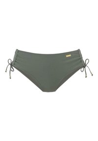 LASCANA - Tettsittende badebukse - green Miniatyrbilde 1