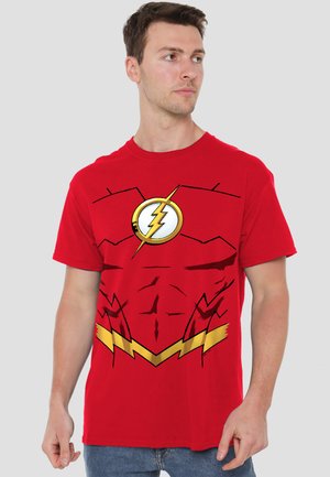 Cotton Soul, THE FLASH COSTUME - T-Shirt print - red