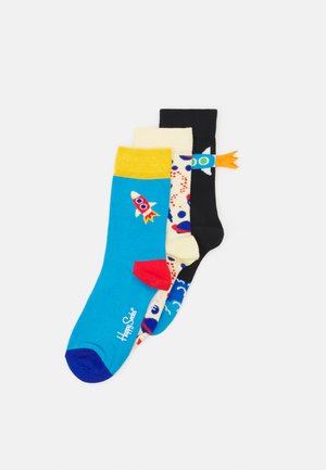 INTO SPACE ROCKET UNISEX 3 PACK - Ponožky - multi