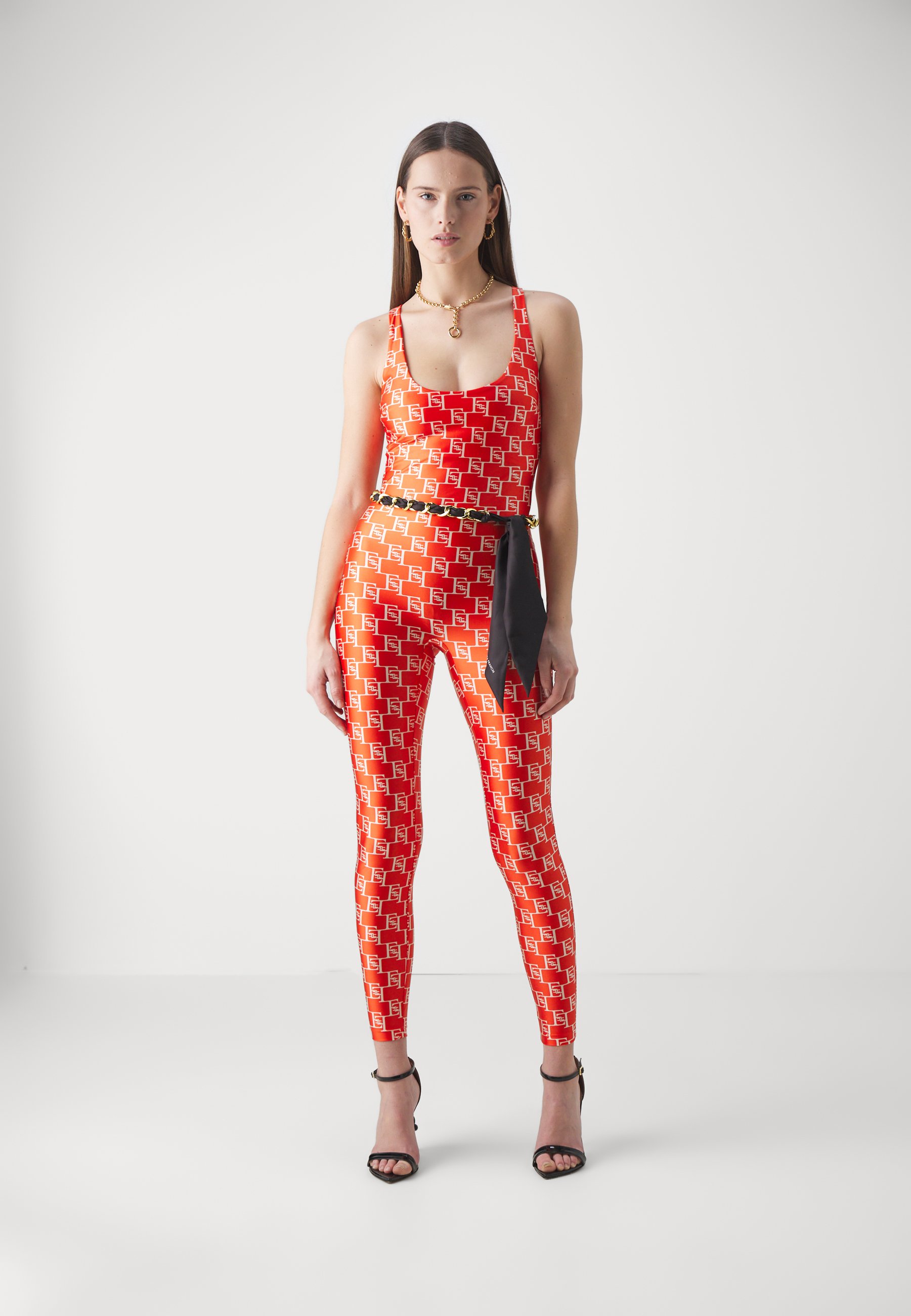 Elisabetta Franchi WOMENS - Tuta jumpsuit - corallo/burro