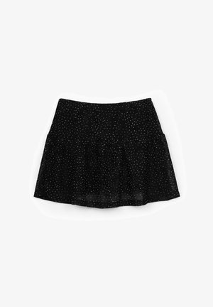 Bosanova, FALDA PANTALÓN NEGRA CON BRILLANTES - A-Linien-Rock - black