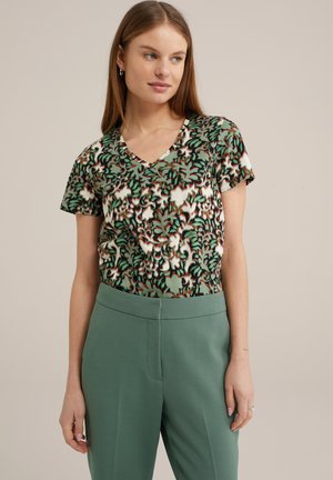 Print T-shirt - green