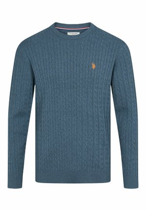 U.S. Polo Assn. MADS - Trui - vintage indigo mélange