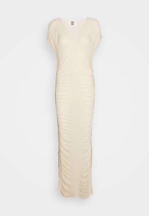 EXCLUSIVE DELIMA - Svetríkové šaty - pearl