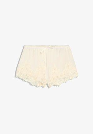 Bershka, SHORTS WITH LACE - SHORTS - Short - beige