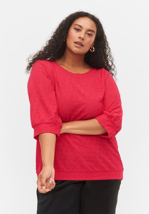 WITH 3/4 SLEEVES AND A STRUCTURED PATTERN - Blůza - love potion