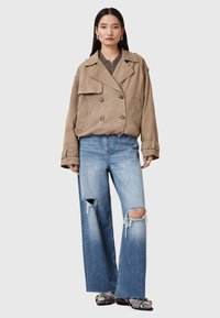 AllSaints REYA CROPPED  - Blazer - greige brown