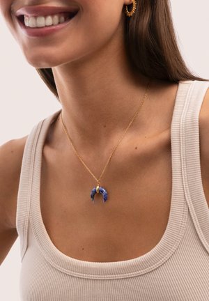 Singularu, MINI MOON BLUE - Collar - gold-coloured