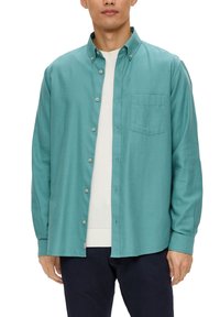 s.Oliver REGULAR  BUTTON-DOWN - Hemd - minze