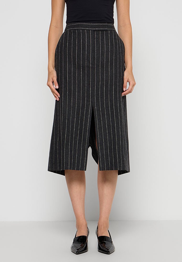 Tiger Of Sweden A-lijn rok grijs Tiger Of Sweden A-lijn rok grijs