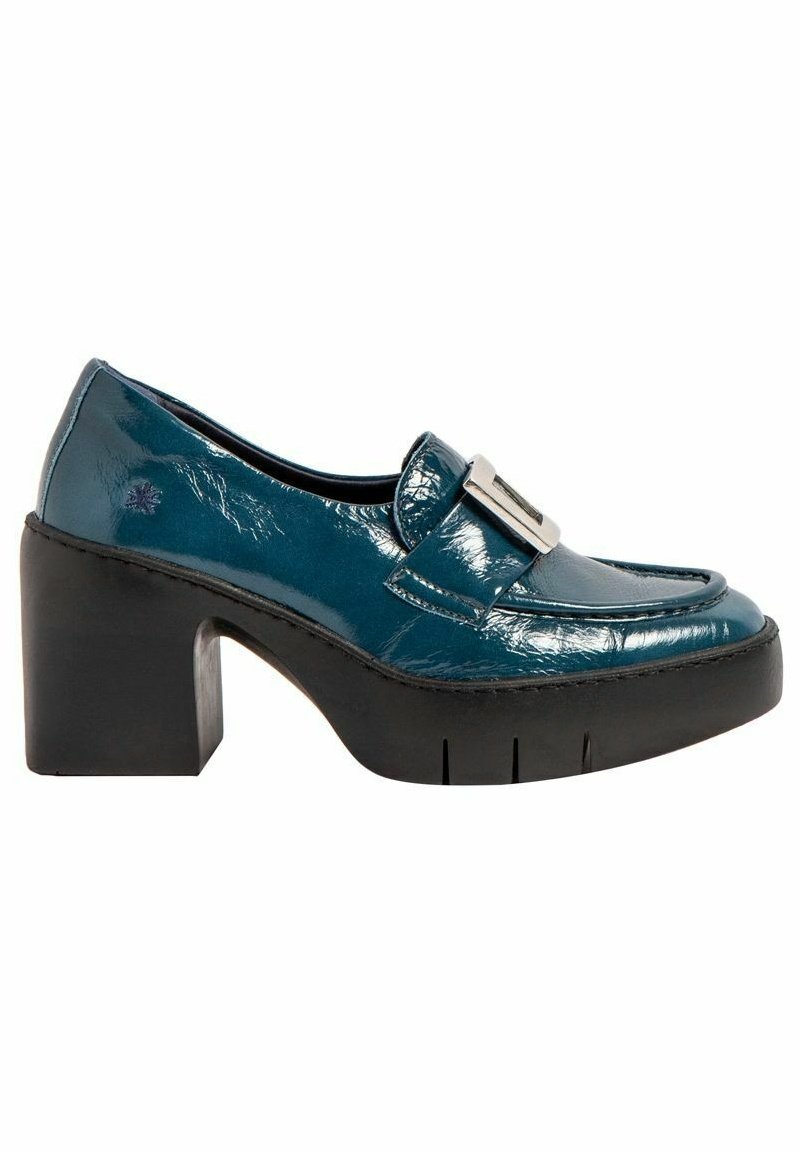 Art Escarpins à plateforme petrol/bleu pétrole